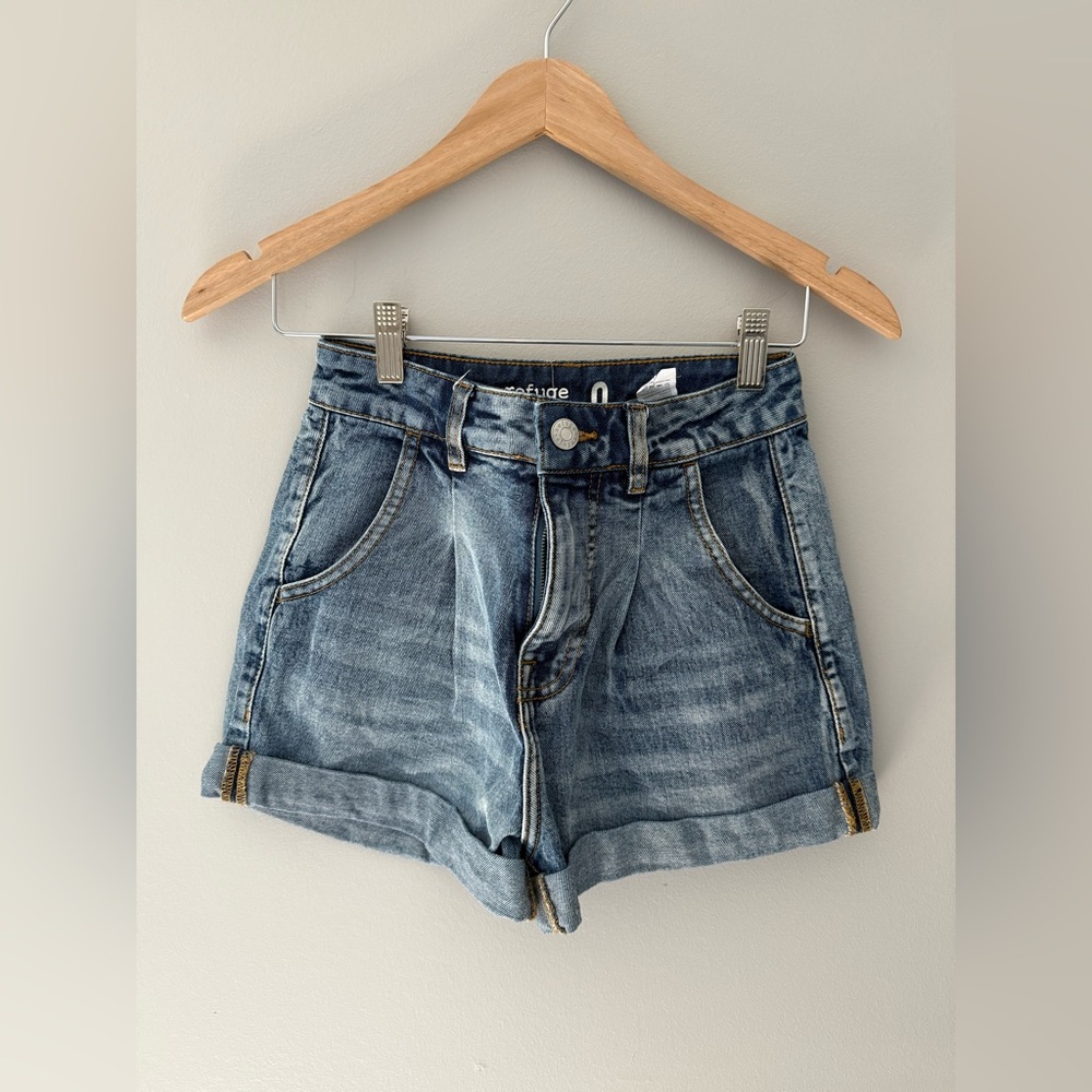 Urban planet high rise mom shorts